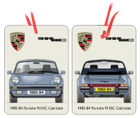 Porsche 911SC Cabriolet 1982-84 Air Freshener